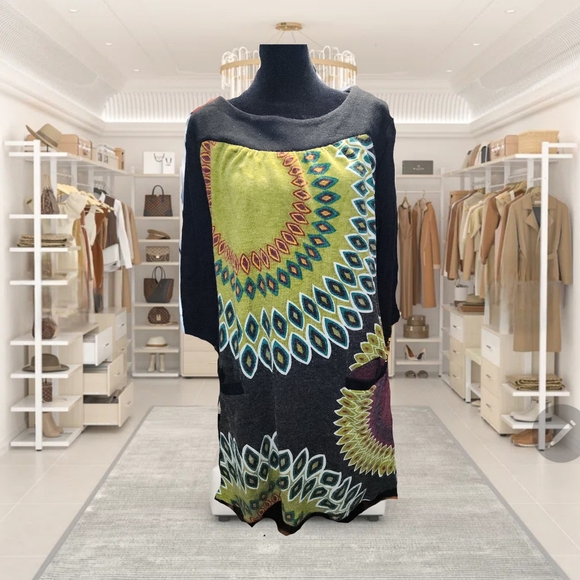 Dresses & Skirts - 3/4 sweater sleeve tunic dress